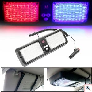 Φώτα LED Ασφαλείας Λευκό STROB EMERGENCY LIGHT 12V 5W 86 LED