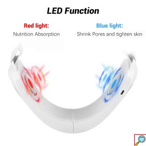 EMS Συσκευή Lifting Προσώπου & Σαγονιού με Δόνηση, LED & Θερμότητα