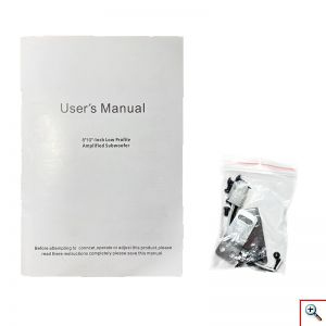 Ενεργό Subwoofer 8 inch Αυτοκινήτου & Φορτηγού 800 W, Yalong, 20-150 Hz, Αυτοενισχυόμενο σε Λεπτή Καμπίνα, για Θέση Επιβάτη ή Πορτπαγκάζ, με Ασφάλεια