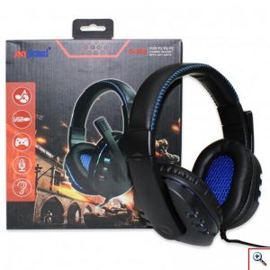 Ενσύρματα Gaming Ακουστικά USB με Μικρόφωνο Andowl®, RGB Φωτισμό, Over Ear Headset Για PC, PS, XBOX, S-359