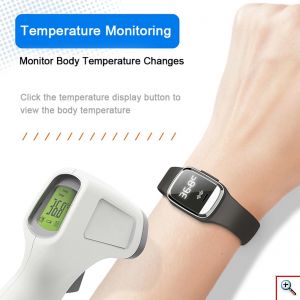 Έξυπνο Ηλεκτρονικό Εντομοαπωθητικό Αντικουνουπικό Υπέρηχων Ρολόι - Βραχιόλι για Μικρούς & Μεγάλους με Ψηφιακή Ένδειξη Ώρας & Θερμοκρασίας Σώματος Απωθητικό Μύγες