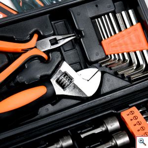 Κιτ Επαγγελματική Κασετίνα με Εργαλεία - Σετ 34 Εργαλείων - SEDY Tool Kit