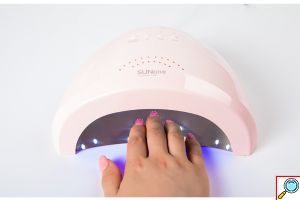 Επαγγελματικό LED Φουρνάκι Νυχιών 48W με Αισθητήρα Αφής, Χρονοδιακόπτη & Αποσπώμενη Βάση - Nail UV Lamp