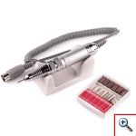 Επαγγελματικός Ηλεκτρικός Τροχός Νυχιών για Μανικιούρ Πεντικιούρ, Με Πεντάλ Ταχύτητας, 65 W Ηλεκτρική Λίμα με Ανταλλακτικά για Όλες Τις Χρήσεις ZS-711