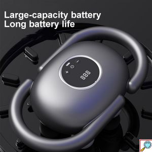 Επαναφορτιζόμενη Φορητή Συσκευή Μασάζ με 4 Κεφαλές, Ρυθμιζόμενης Έντασης 20 Επιπέδων για Όλο το Σώμα