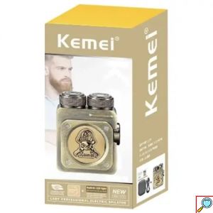 Kemei KM-1318 Ηλεκτρική Ξυριστική Μηχανή Περιστροφική USB
