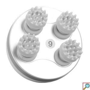 Επαναφορτιζόμενη Περιστρεφόμενη Συσκευή Μασάζ Κεφαλιού