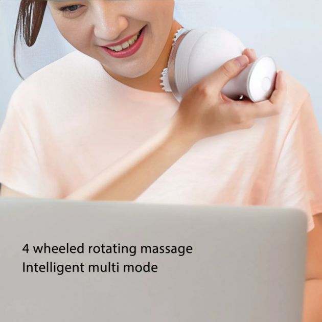 Επαναφορτιζόμενη Περιστρεφόμενη Συσκευή Μασάζ Κεφαλιού