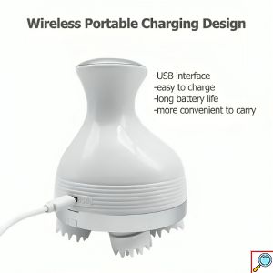 Επαναφορτιζόμενη Περιστρεφόμενη Συσκευή Μασάζ Κεφαλιού