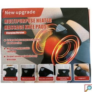 Επαναφορτιζόμενη Θερμαινόμενη Ζώνη για Όλο το Σώμα με Δόνηση - Κατάλληλη για Μέση, Χέρια, Ώμους & Πόδια