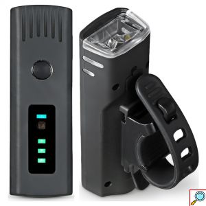 Επαναφορτιζόμενο Εμπρόσθιο Φως Ποδηλάτου LED με Αισθητήρα Φωτός & USB Φόρτιση