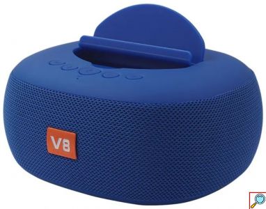 Επαναφορτιζόμενο Φορητό Ηχείο Bluetooth με Ραδιόφωνο & Βάση Στήριξης Κινητού