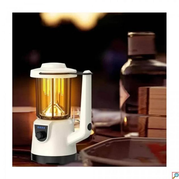 LED Επαναφορτιζόμενος Αδιάβροχος Φακός-Φανάρι με Ρύθμιση Φωτεινότητας και Εμβέλεια 300m