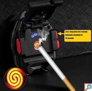 Επαναφορτιζόμενος Αδιάβροχος Πολυλειτουργικός Φακός Χειρός 4 σε 1 Φακός - Αναπτήρας - Ανοιχτήρι - Μπρελόκ με Μαγνητική Βάση