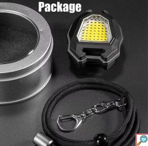 Επαναφορτιζόμενος Αδιάβροχος Πολυλειτουργικός Φακός Χειρός 4 σε 1 Φακός - Αναπτήρας - Ανοιχτήρι - Μπρελόκ με Μαγνητική Βάση