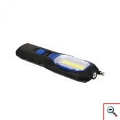 Επαναφορτιζόμενος Φορητός Φακός - USB Powerbank με Σπυράλ Μαγνήτη για Συλλογή Αντικειμένων & Γάντζο