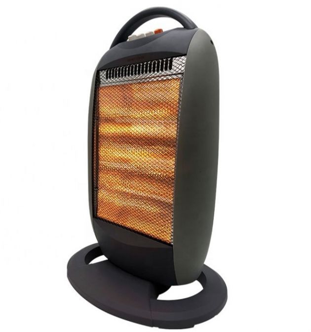 Επιδαπέδια Σόμπα Αλογόνου 1200W με 3 Βαθμίδες Θέρμανσης