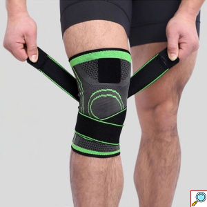 Επιγονατίδα - Προστατευτικό Γόνατου με Τεχνολογία 3D - Μαύρο/ Πράσινο