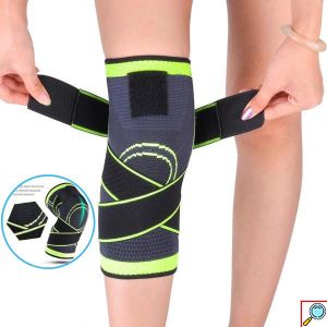 Επιγονατίδα - Προστατευτικό Γόνατου με Τεχνολογία 3D - Μαύρο/ Πράσινο