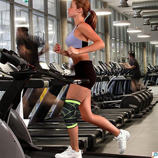 Επιγονατίδα - Προστατευτικό Γόνατου με Τεχνολογία 3D - Μαύρο/ Πράσινο