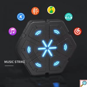 Επιτοίχια Συσκευή Προπόνησης Πυγμαχίας με Bluetooth και Μουσική