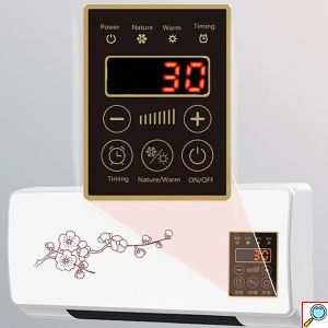 Επιτοίχιο Κλιματιστικό 2 σε 1 2000W με Τηλεχειριστήριο – Θέρμανση και Ψύξη PTC