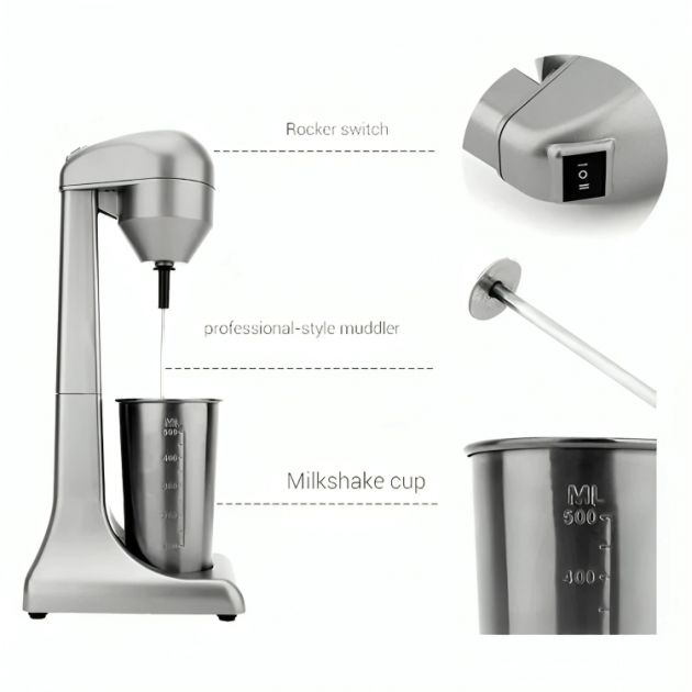 Επιτραπέζια Φραπεδιέρα - Συσκευή για Milk Shake 100W - SOKANY