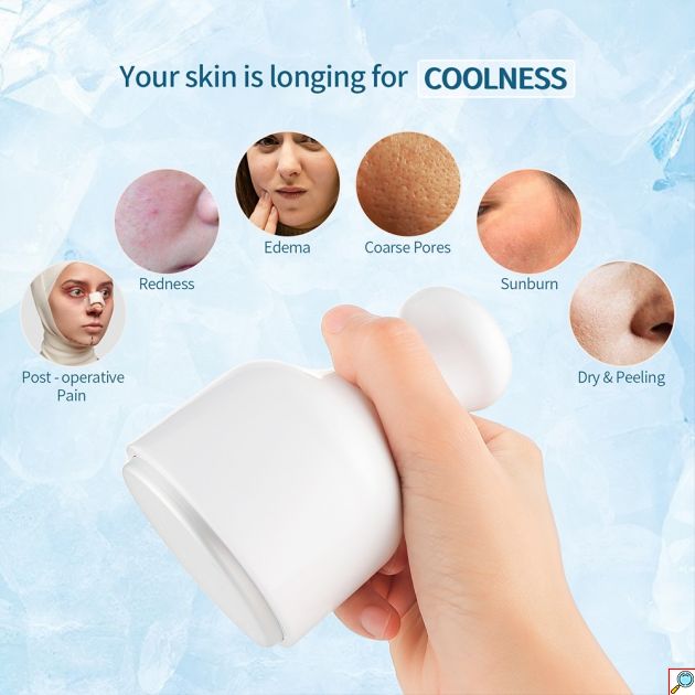 Εργαλείο Περιποίησης Προσώπου και Σώματος με Παγοθεραπεία - Ice Cooler Massager