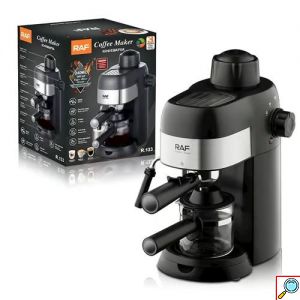 RAF Ηλεκτρική Μηχανή Καφέ Espresso 800W 240ml 15 BAR Μαύρο