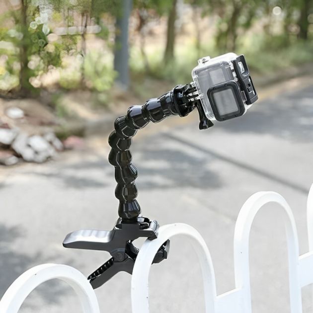 Εύκαμπτη Βάση Στήριξης για GoPro - Action Κάμερες με Δαγκάνα - PULUZ