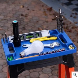 Ευλύγιστη Αδιάβροχη Εργαλειοθήκη με Θήκες και Τρύπες για Βίδες και Καρφιά - Portable Tool Tray with Flex