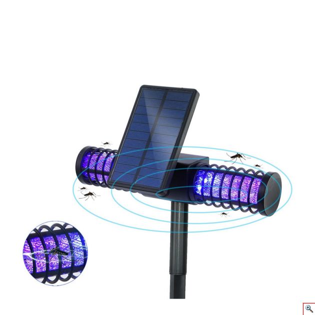 Εξολοθρευτής Κουνουπιών Εξωτερικών Χώρων με Ηλιακή Ενέργεια