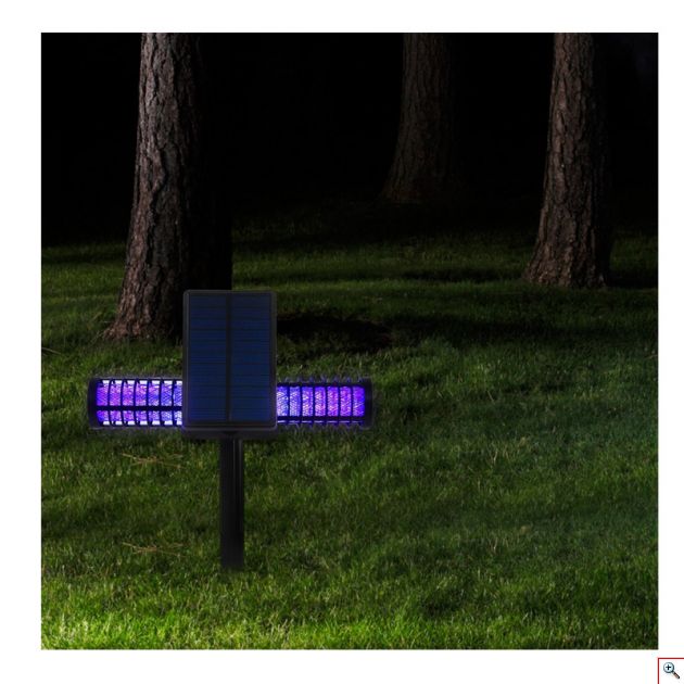 Εξολοθρευτής Κουνουπιών Εξωτερικών Χώρων με Ηλιακή Ενέργεια