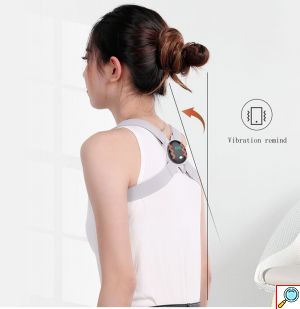 Έξυπνη Ζώνη Βελτίωσης Στάσης Σώματος με Δόνηση - Νάρθηκας Ώμων & Πλάτης