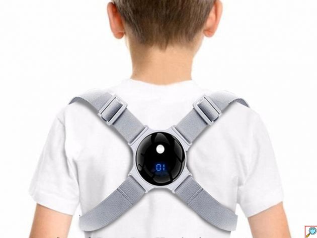 Έξυπνη Ζώνη Βελτίωσης Στάσης Σώματος με Δόνηση - Νάρθηκας Ώμων & Πλάτης