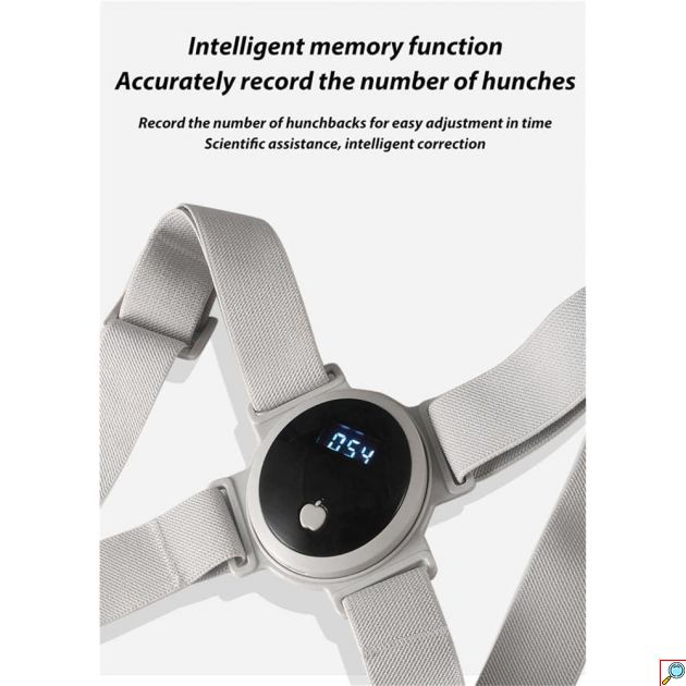 Έξυπνη Ζώνη Βελτίωσης Στάσης Σώματος με Δόνηση - Νάρθηκας Ώμων & Πλάτης