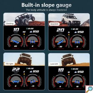 Έξυπνο Πολυόργανο Αυτοκινήτου OBD2 με Οθόνη LCD & Λειτουργία GPS