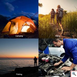 USB Επαναφορτιζόμενος Φακός με Μαγνητική Βάση & Ροοστάτη - Rechargeable COB LED Work Light Eyeshield