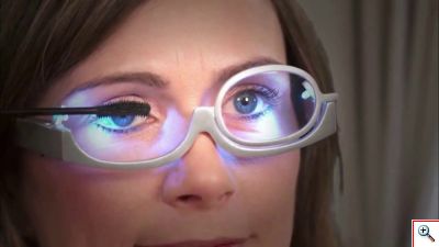 LED Μεγεθυντικά Γυαλιά για Βάψιμο Μεικ Απ - 3x Makeup Magnification Glasses EZ