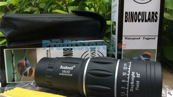 Compact Μονόκυαλο Bushnell 16x52 Day & Night 13-2401