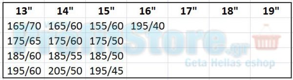 Αντιολισθητικές Κουβέρτες Χιονιού Maxeed Νο 71