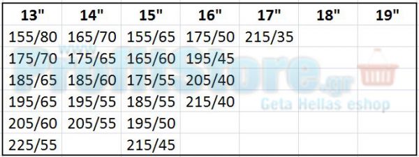 Αντιολισθητικές Κουβέρτες Χιονιού Maxeed Νο 81