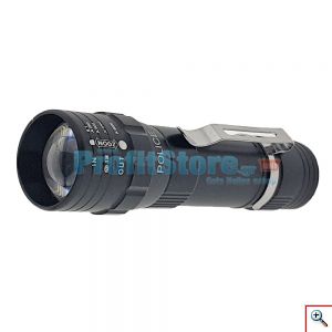 Super Mini Αδιάβροχος Φακός LED Zoom 200LM USB Υψηλής Φωτεινότητας - Power Style Waterproof