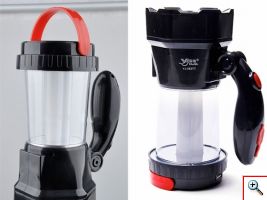 Φανάρι και Φακός Επαναφορτιζόμενο με Μεγάλη Φωτεινότητα και Αυτονομία