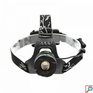 Φακός με 1 LED T6 Κεφαλής για Ποδηλάτες / Camping / Ψάρεμα / Αναρρίχηση Υψηλής φωτεινότητας 1000 Lumen με Zoom Αδιάβροχος - USB Επαναφορτιζόμενος Headlamp 