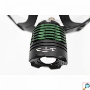 Φακός με 1 LED T6 Κεφαλής για Ποδηλάτες / Camping / Ψάρεμα / Αναρρίχηση Υψηλής φωτεινότητας 1000 Lumen με Zoom Αδιάβροχος - USB Επαναφορτιζόμενος Headlamp 