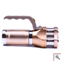 Αδιάβροχος Φορητός Επαναφορτιζόμενος Φακός Cree LED Υψηλής Φωτεινότητας 800 LM