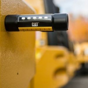 CAT Lights Αδιάβροχος Φακός Αλουμινίου Διπλής Δέσμης 275 & 200 Lumens με Μαγνητική Βάση & Κλιπ Τσέπης - Ζώνης CT3410