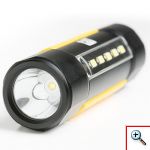 CAT Lights Αδιάβροχος Φακός Αλουμινίου Διπλής Δέσμης 275 & 200 Lumens με Μαγνητική Βάση & Κλιπ Τσέπης - Ζώνης CT3410