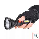 Φακός LED 4000lm & Πλαινός Φακός LED COB με 4 Λειτουργίες Φωτισμού, Επαναφορτιζόμενος - Pro-Race L830 - OEM